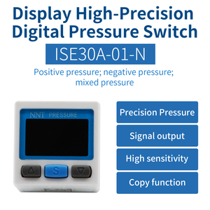 Differential Low Pressure Metal Work Digital Pressure Switch