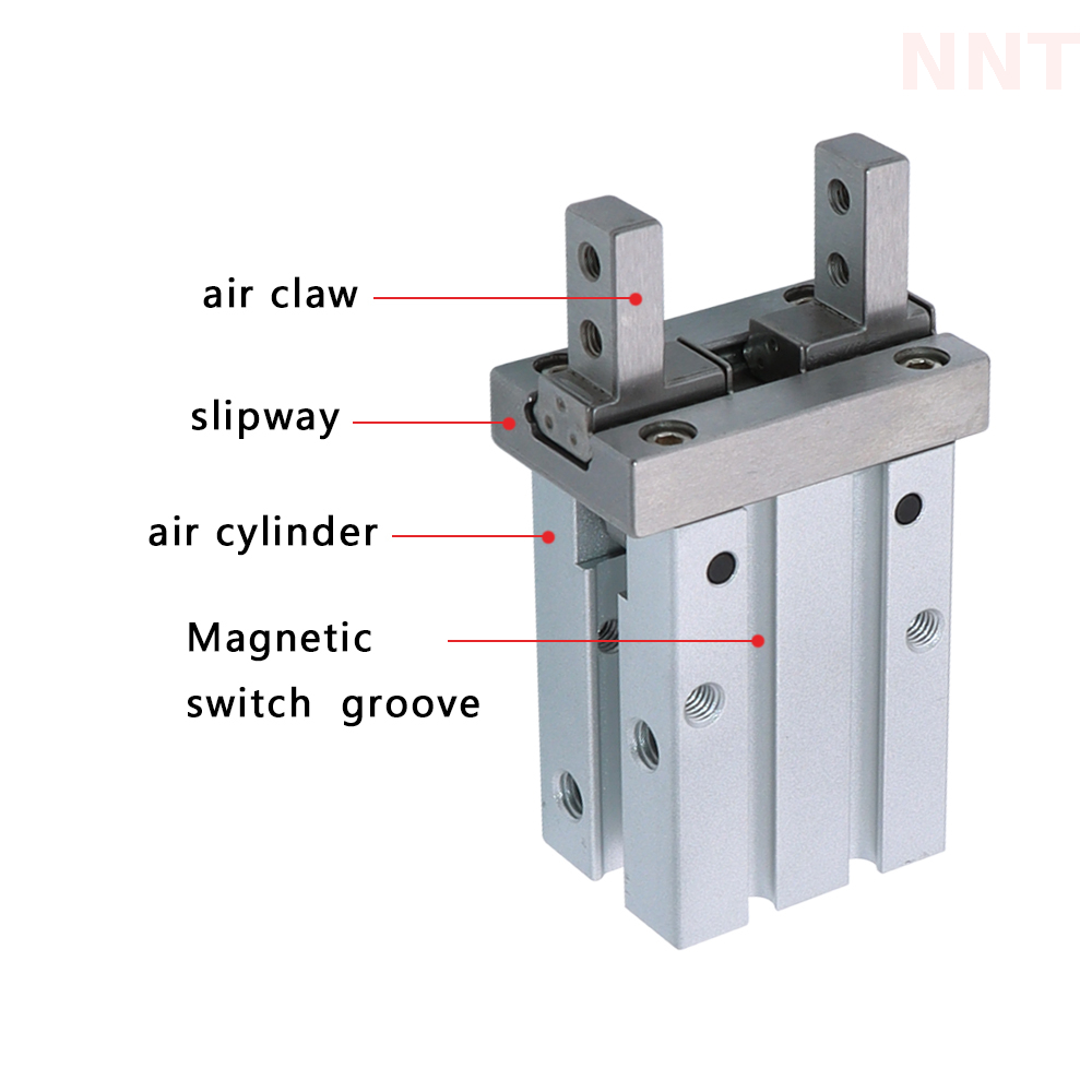 MHZ2 SERIES Cylinder Angular Style Air Grippers