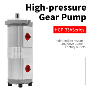 JUFENG HGP-33A series machinery gear pump hydraulic high pressure gear oil pump 