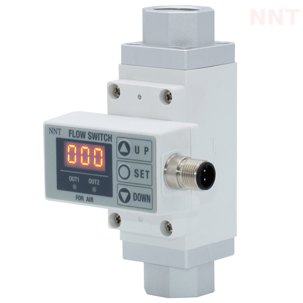 Pneumatic Durable Industrial Digital Air Flow Switches